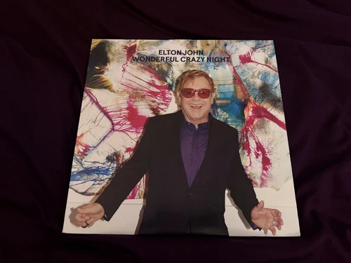 ELTON JOHN "Wonderful Crazy Night"  Island B0024337-01 Vinyl LP NM Tested