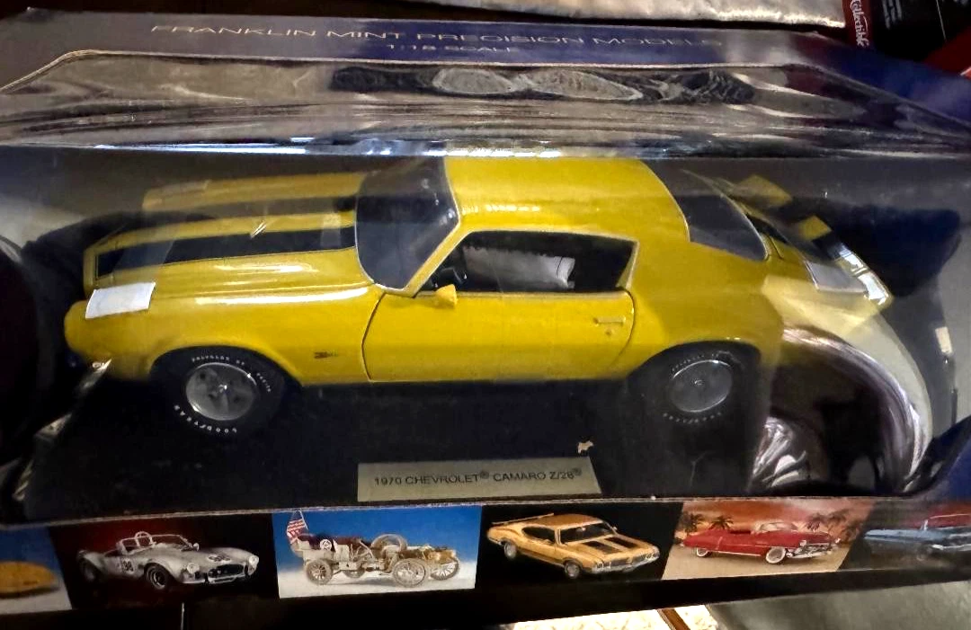 Franklin Mint Chevrolet Camaro Contemporary Manufacture Diecast