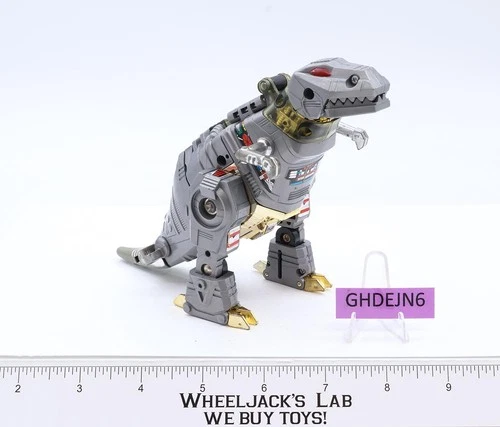 Grimlock Vintage Hasbro 1985 G1 Transformers Action Figure NO CLEAR CHEST PIECE