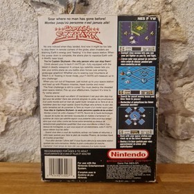 CAPTAIN SKYHAWK NINTENDO NES JEU COMPLET BOITE ET NOTICE CIB PAL FRA FAH