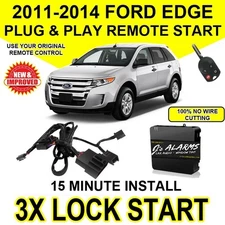 2011- 2014 Ford Edge Remote Start Plug and Play Easy Install DIY 3X Lock FO1