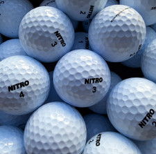 36 Nitro Used Golf Balls in Great Condition - 4A / 5A Quality - Fast Shipping