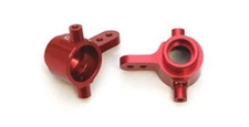 Red Aluminum Front Steering Knuckles fits Traxxas Slash 4x4 SPTST6837R