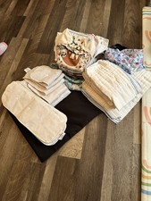 Mama Koala Pocket Cloth Diaper Bundle with Inserts and Storage Bag