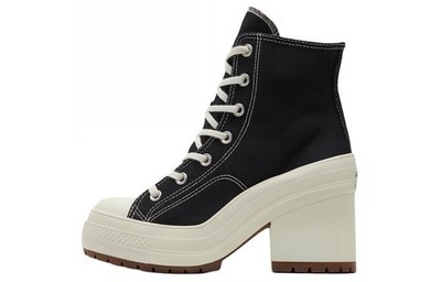 [A05347C] -Men- Chuck 70 De Luxe Converse Heel High 'Black Egret'