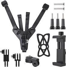 Lightweight Action Camera and Phone Mount for Motorcycles - Construction