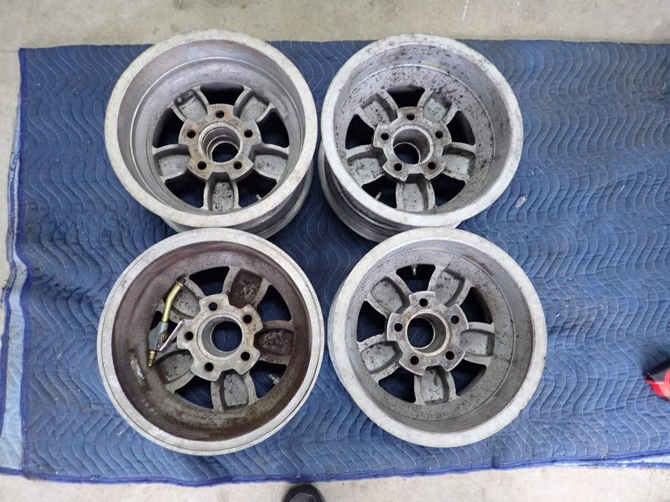 Vintage Daisy Rims 14x8 GM Pattern 200S Muscle Car 5 Spoke Wheels 60s ...