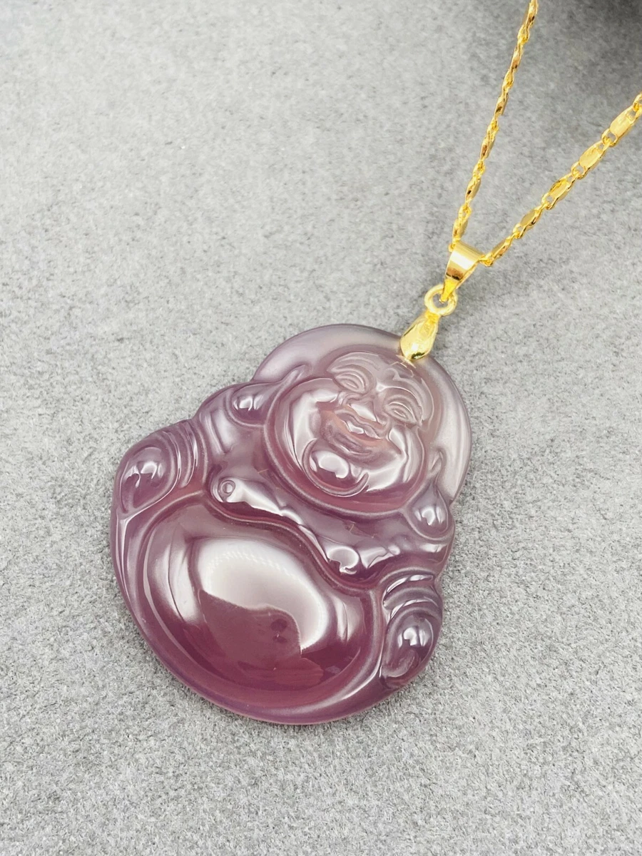 Gold plated hotsell buddha necklace