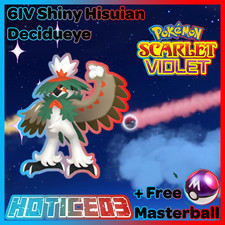 ✨Shiny Decidueye 6IV✨ Pokemon Scarlet & Violet 🚀Fast🚀