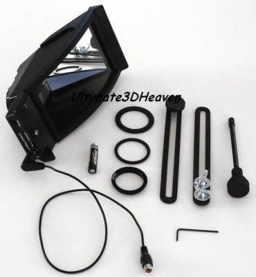 Nu View Stereoscopic 3-D Camcorder Adapter Model: SX2000 S/N: 0003671, NEW