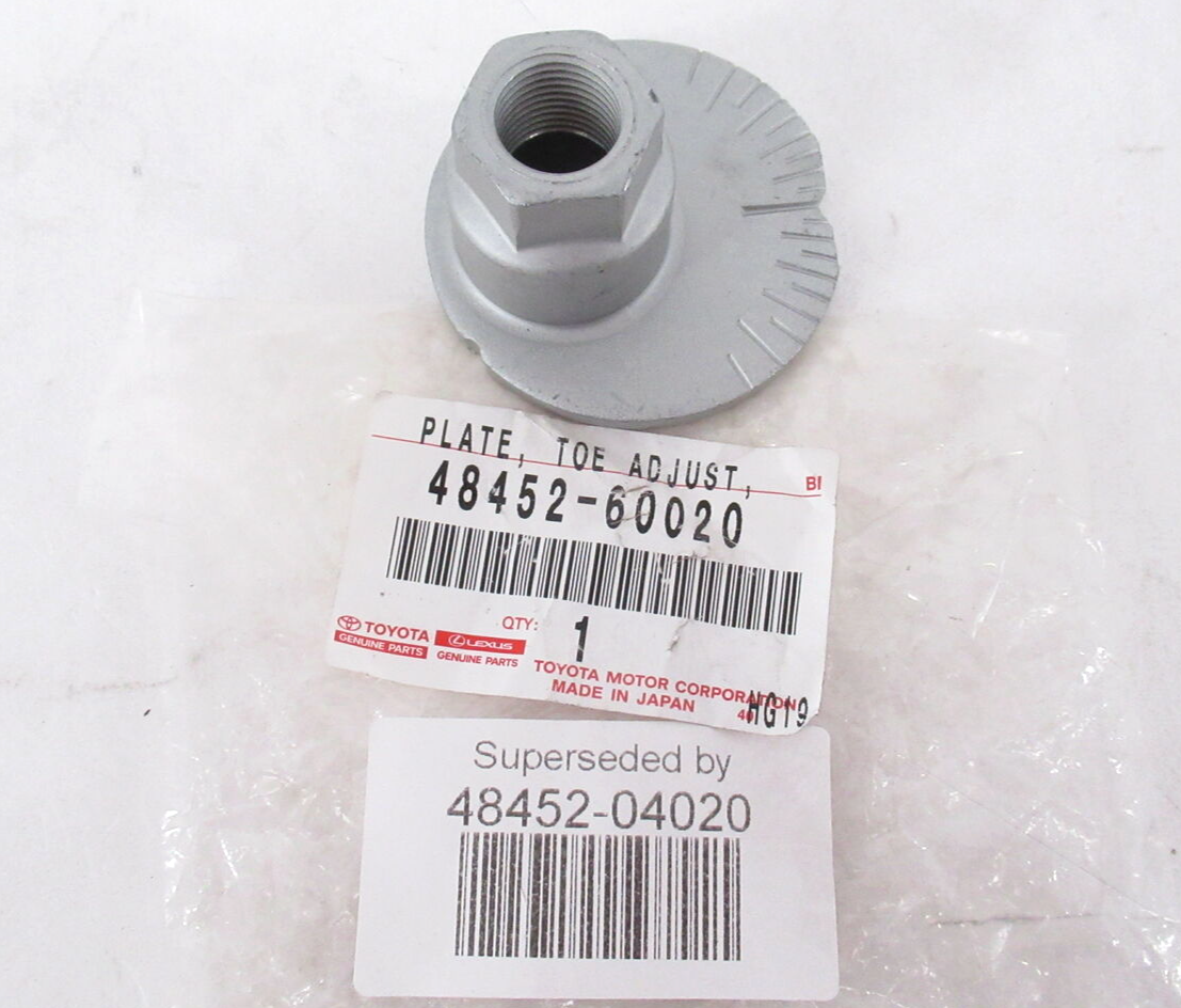 Genuine OEM Toyota 48452-04020 Front Lower Control Arm Cam Adjust