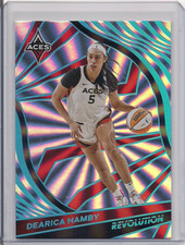 2022 WNBA Revolution #13 Dearica Hamby Sunburst 3/75