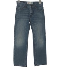 Boys 505 Levis Size 12 Straight Leg 26x26 Denim