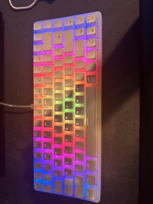 Neon keyboard gaming