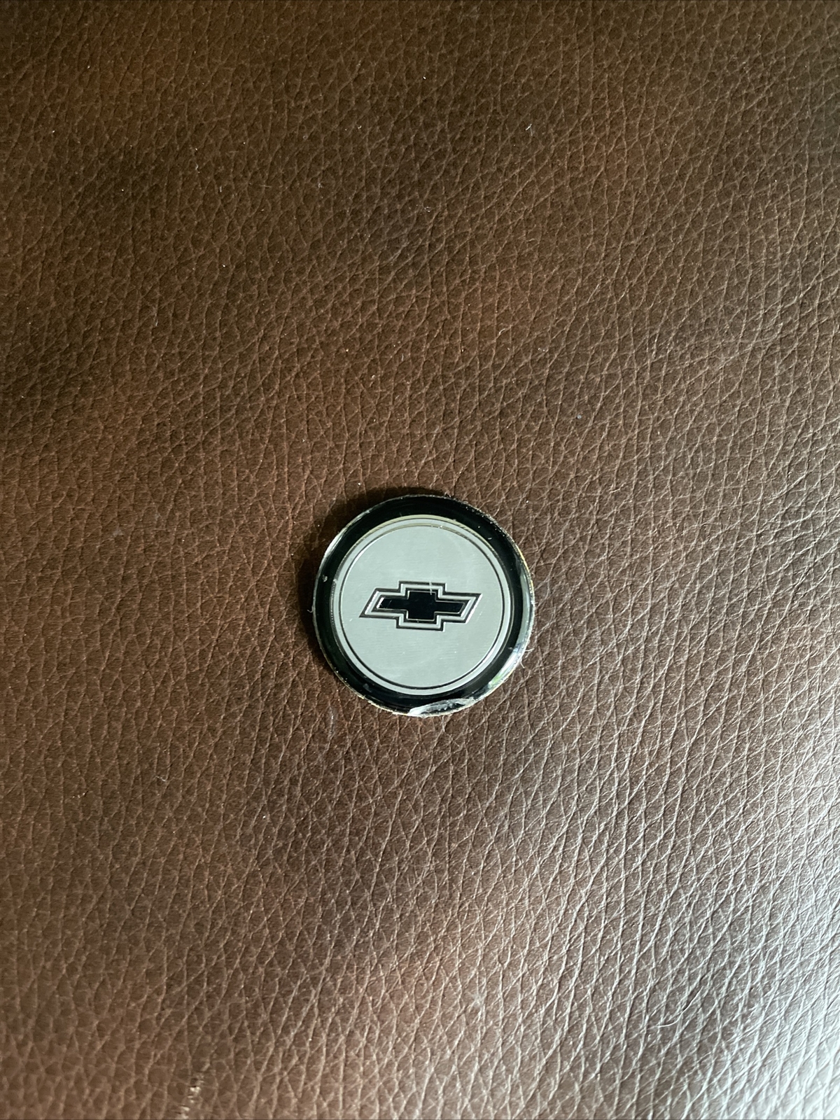 VTG. 1981 LECARRA Steering Wheel Horn Button ( Chevrolet Emblem ONLY