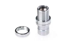 Alphacool Eiszapfen quick coupling male bulkhead G1/4 inner thread - Chrome