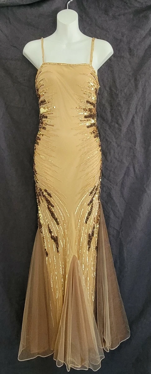 Gold 100% Silk Bridesmaid Dresses for sale | eBay