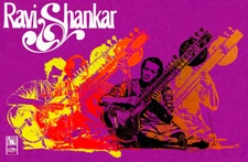 Ravi Shankar - Liberty Records - 1967 - Artist Promotional Poster