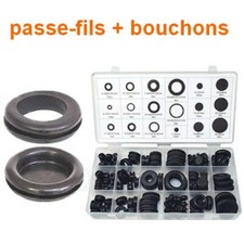 ASSORTIMENT PASSE CABLE FIL ELECTRIQUE CAOUTCHOUC AUTO BATEAU JETSKI MOTO
