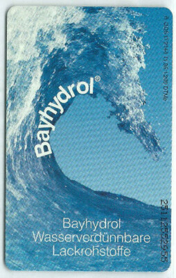 O 2144 11.95 Bayer - Bayhydrol Lackrohstoffe (Surf-Welle) 1.200 Ex NEU ** MINT