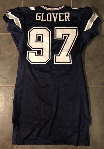 Dallas Cowboys LaRoi Glover Reebok game Issued 2005 Jersey Sz 48 +6”