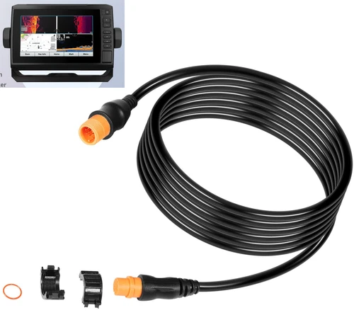 010-11617-32 Transducer Extension Cable 12Pin 10ft for Garmin CV51M-TH, CV51M-TM