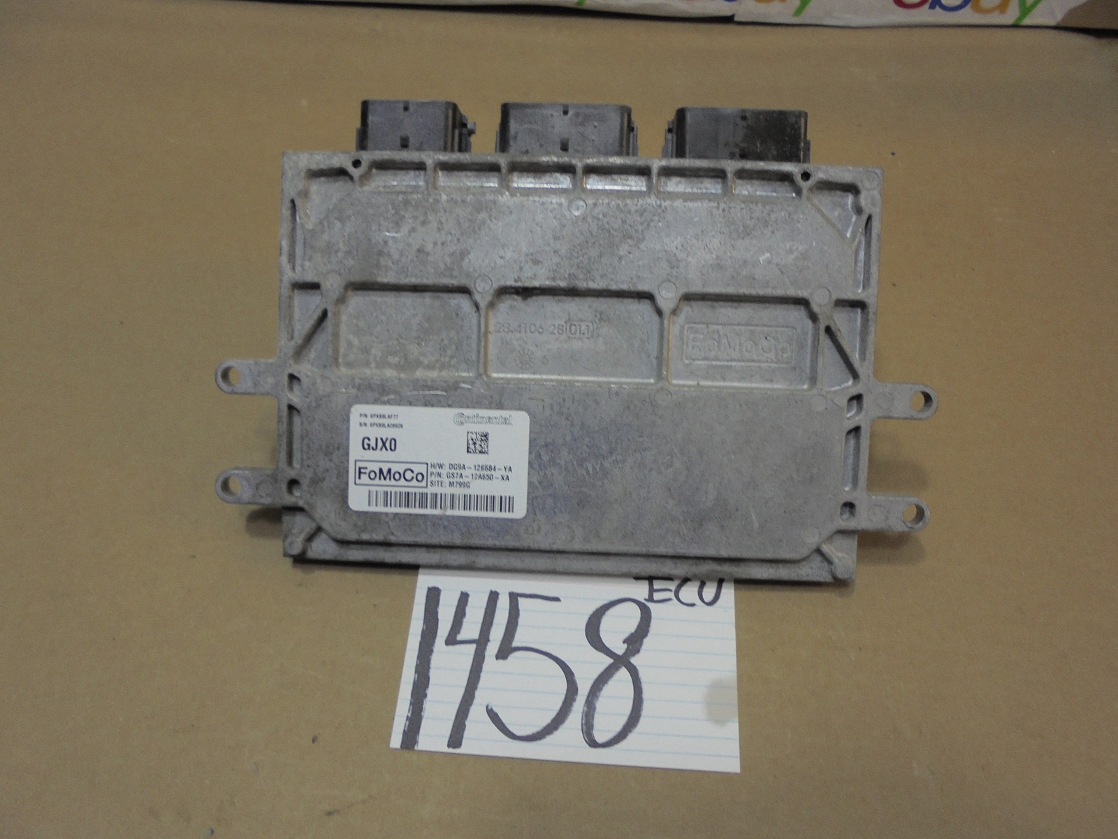 14 15 16 Ford Fusion #1458 Engine Computer ECM ECU GS7A-12A650-XA