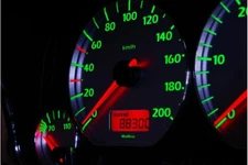 Volkswagen Golf MK3 Design 6 glow gauges dials plasma dials kit tacho glow dash