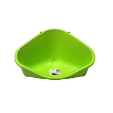 Eck-Nagertoilette Größe L - Hasen- Und Nagertoilette Mit Abgesenktem Einstieg