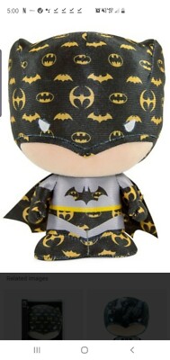 DC COMICS DZNR BATMAN 80 YEARS EMBLEM BATMAN 10 inch CHIBI plush NEW