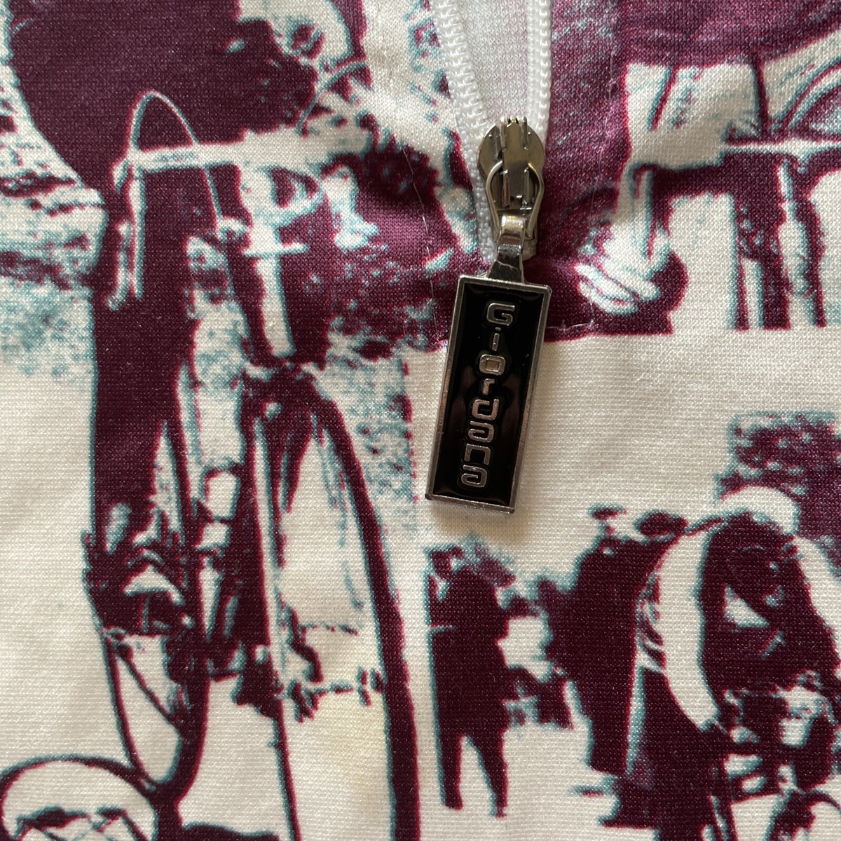 Maillot Cycliste Vintage Giordana - Taille L - Homme - Multicouleur (années 90)