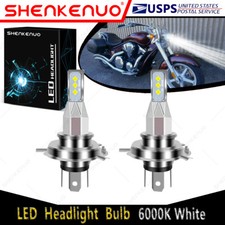 For Honda Interstate 1300 VT1300CT 2010-2015 2X 9003 H4 LED Headlight Bulb White