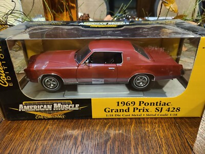 American Muscle ERTL 1:18 Die cast metal 1969 Pontiac Grand Prix