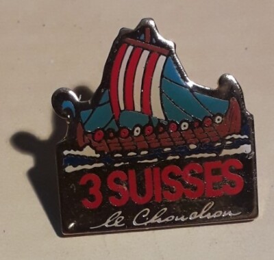 Oslo (Drakkar) Pins / 3 Schweizer (Europäische Hauptstädte)