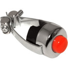 chrome siren horn siren motorcycle push push button HORN button bobber