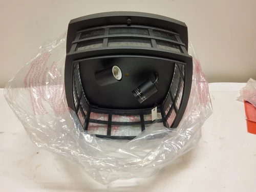 New Quoizel SNN1612K 2-Light Stonington Outdoor Lantern in Mystic Black - Picture 2 of 7