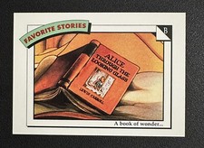 1991 Impel Disney Collector Cards: FAVORITE STORIES #35 Thru the Mirror card