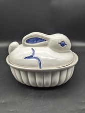 Thunn Bunny Rabbit Covered Ceramic Dish