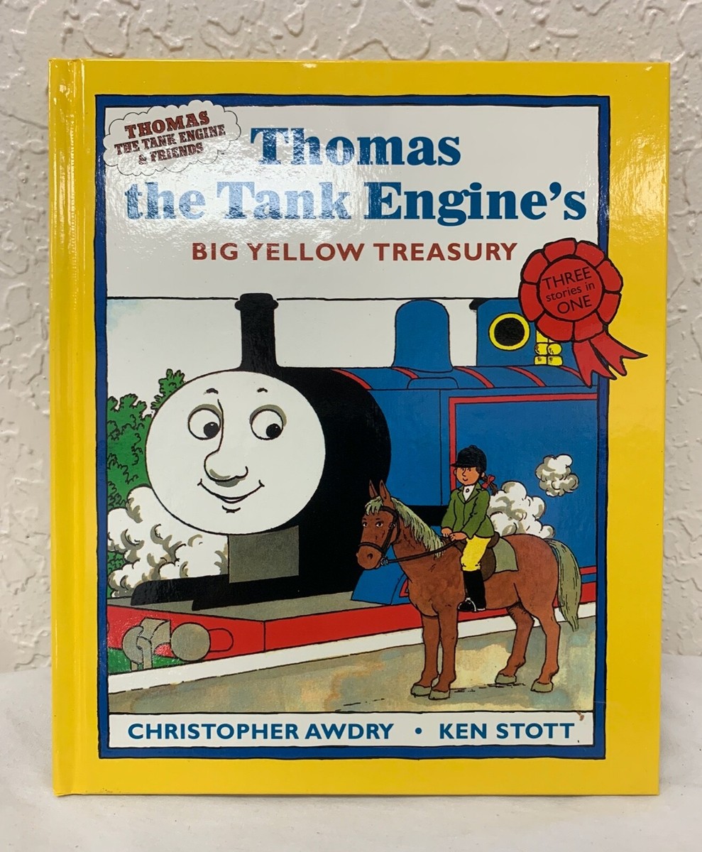 THOMAS THE TANK ENGINE'S BIG YELLOW TREASURY BY CHRISTOPHER AWDRY
