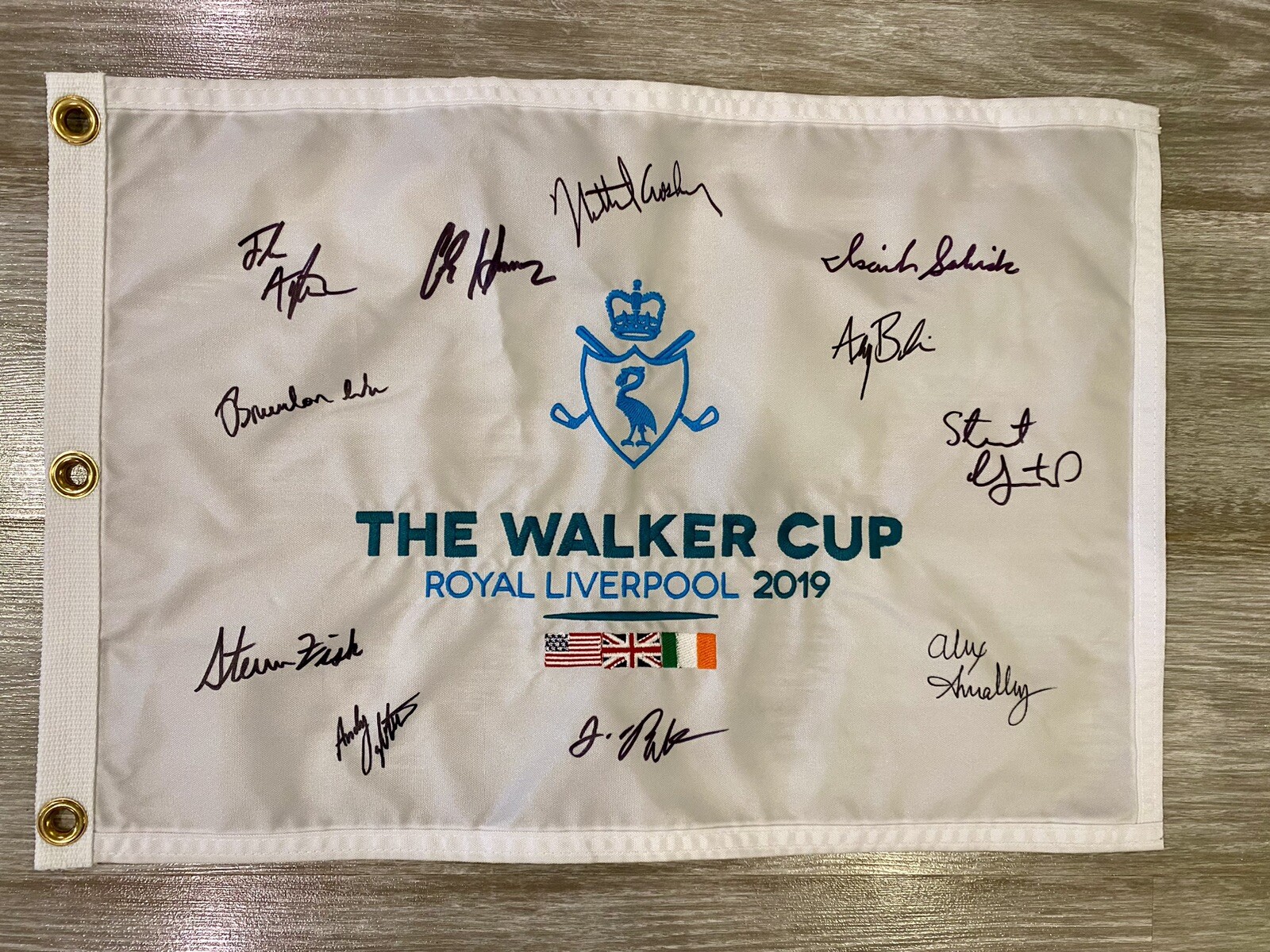 Collection Of Autographed Golf Flags eBay