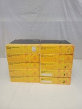 10X Kodak Carousel Transvue 140 slide trays, boxed, w/lids, clean