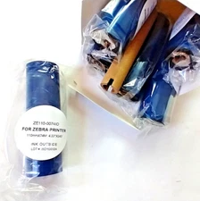 Wolfbarco 4.32"x243' 6-pack Premium Wax Thermal Transfer Ribbon Black