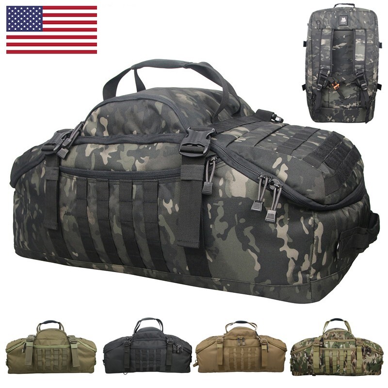 Army Sport Gym Bag MEN Military Waterproof Backpack Molle Camping Sports Travel