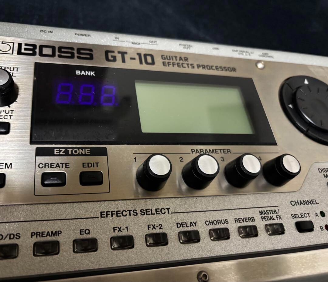 J*o様 BOSS GT-10 GUITAR EFFECTS PROCESSOR Boss GT-10 Guitar Multi Effects Floor Processor Pedal Board Japan