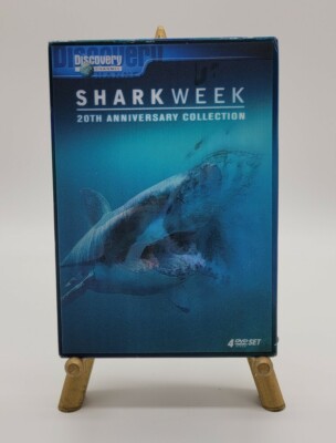 Shark Week 20th Anniversary Collection 4 DVD Set Discovery Channel