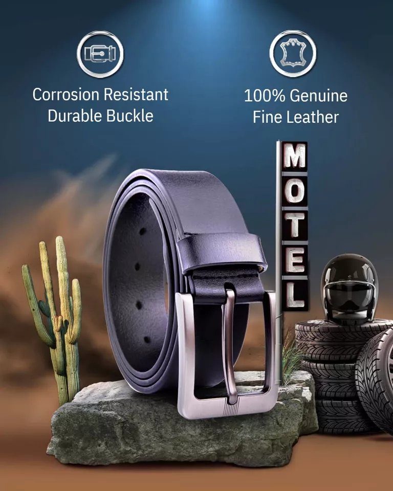 Cinturones de cuero genuino para hombre Cinturones de vestir elegantes Cinturón para hombre Muchos colores y tallas Foto 2 de 4