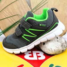 Brütting EB KIDS - MAGICO V, taglia 22 scarpe sneaker bambini ragazzi velcro grigie nuove