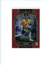 2021 Panini Legacy Trey Lance #UL-TRL Rookie RC Red Under the Lights 26/50