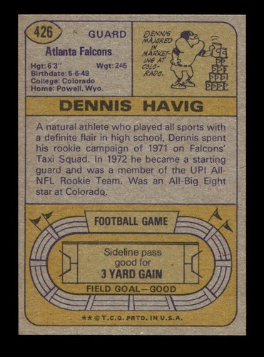 1974 Topps Football 301-528 EX/EX-MT Pick From List All PICTURED ss1 - Picture 169 of 279