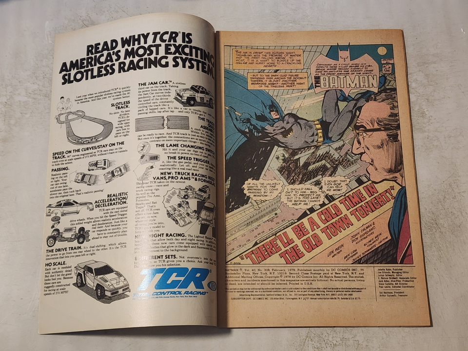 Batman #308 Whitman Variant 1979 DC Comics 1st appearance of Tiffany ...